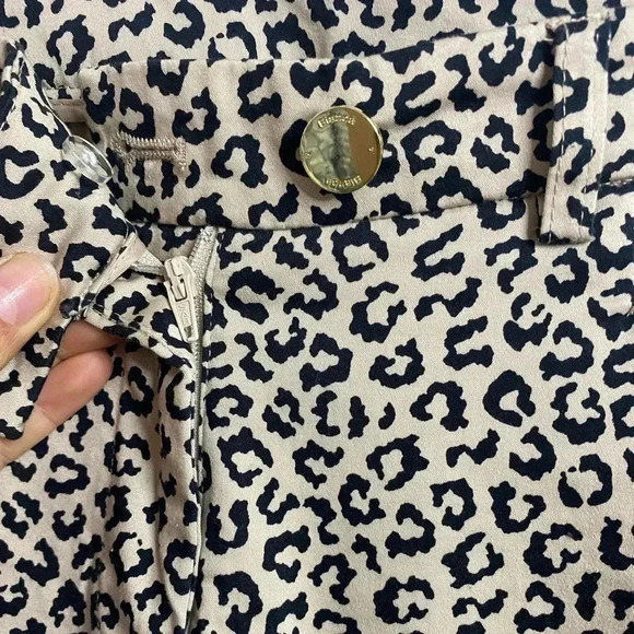 Bianca Nygard - Leopard print capri pants petite - US 6P - Picture 2 of 7